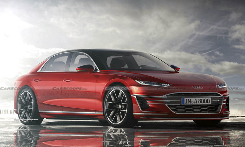 2025 Audi A8 CarScoops Future 6 2 780x470 - هر آنچه درباره آئودی A8 ای-ترون می‌دانیم