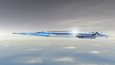 hyper sting concept commercial supersonic airplane by oscar vinals14 390x220 - Hyper Sting هواپیمای مافوق صوت با سرعت دو برابر کنکورد