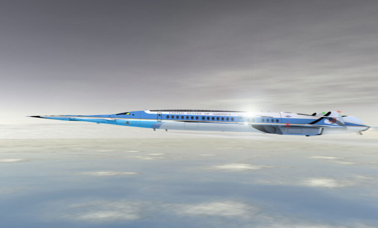 hyper sting concept commercial supersonic airplane by oscar vinals14 780x470 - Hyper Sting هواپیمای مافوق صوت با سرعت دو برابر کنکورد